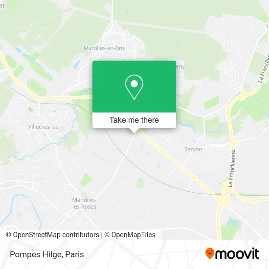 Pompes Hilge map