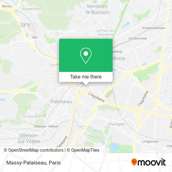 Massy-Palaiseau map
