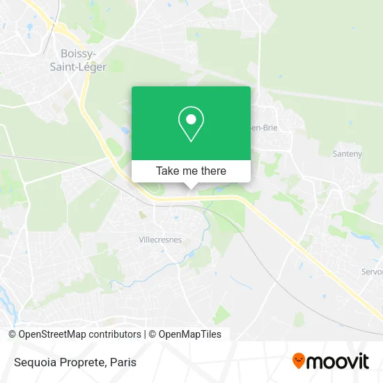 Sequoia Proprete map