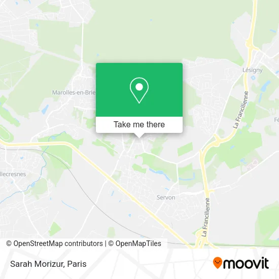 Sarah Morizur map