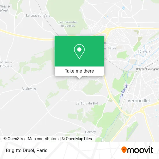Mapa Brigitte Druel