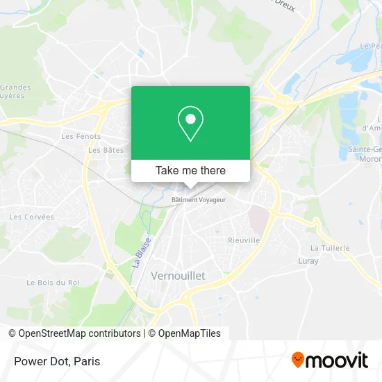 Power Dot map
