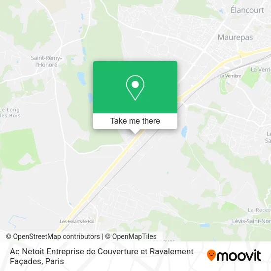 Ac Netoit Entreprise de Couverture et Ravalement Façades map