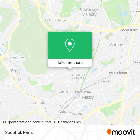 Sodetrel map