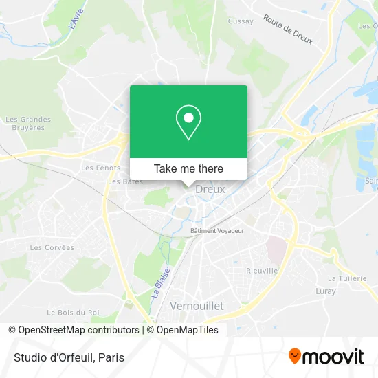 Studio d'Orfeuil map