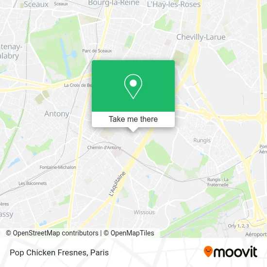 Pop Chicken Fresnes map