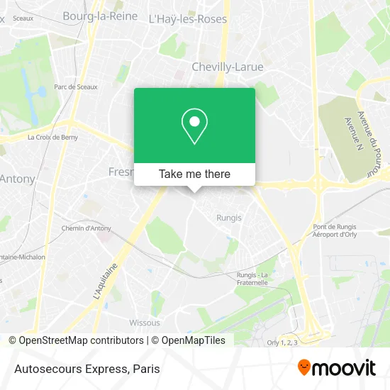 Autosecours Express map