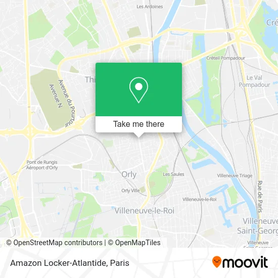 Amazon Locker-Atlantide map