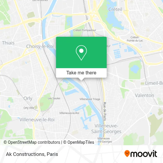 Ak Constructions map