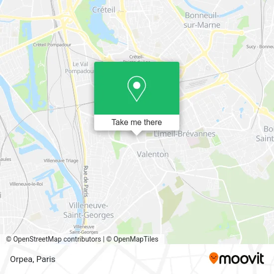 Orpea map