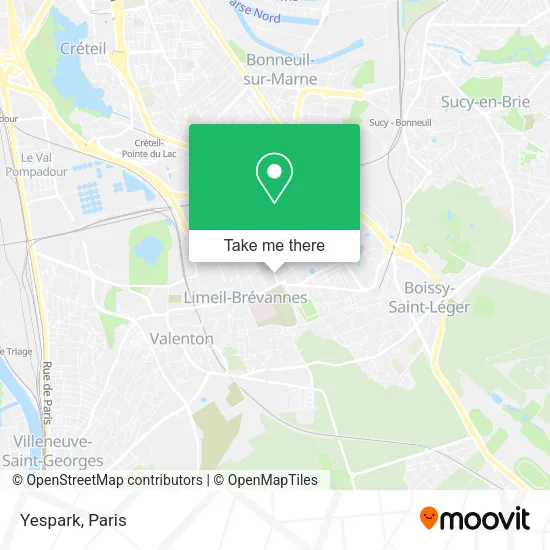 Yespark map