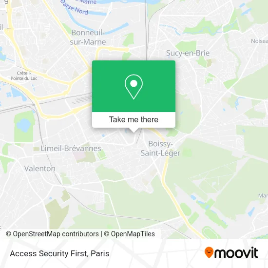 Access Security First map