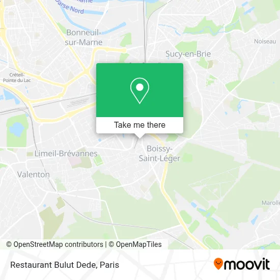 Restaurant Bulut Dede map