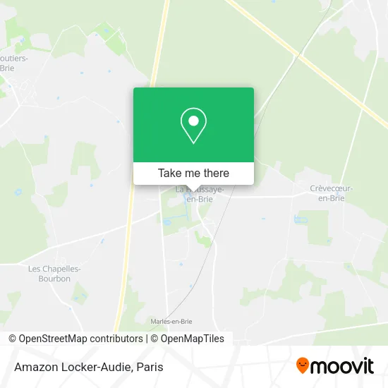 Amazon Locker-Audie map