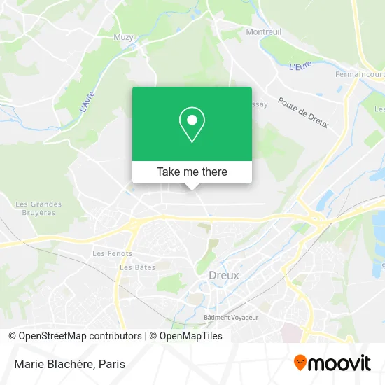 Marie Blachère map