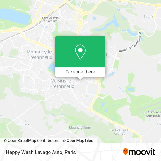 Happy Wash Lavage Auto map