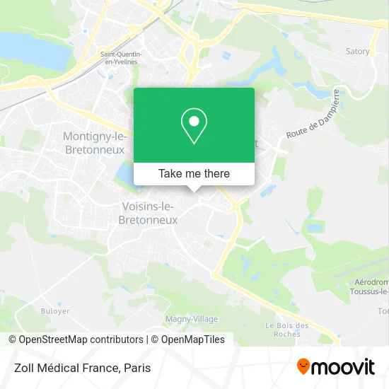 Zoll Médical France map