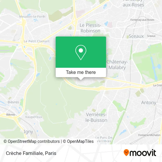 Mapa Crèche Familiale