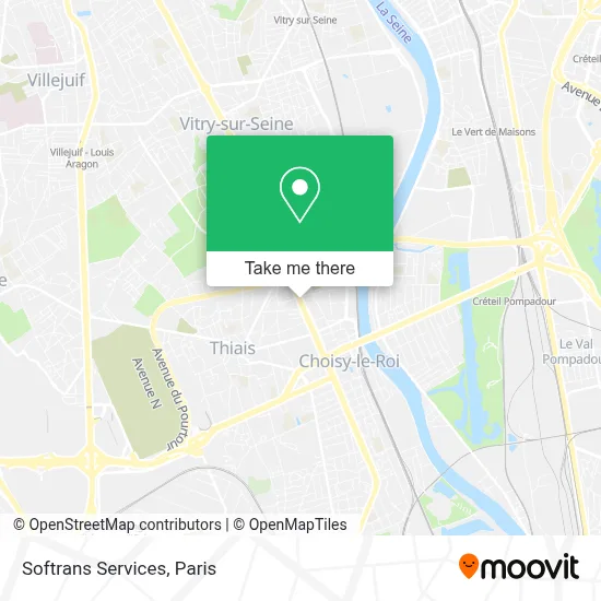 Softrans Services map