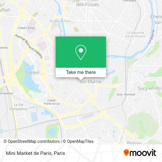 Mini Market de Paris map