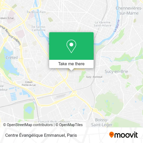 Centre Évangélique Emmanuel map