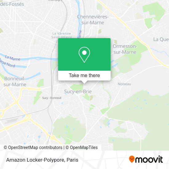 Amazon Locker-Polypore map