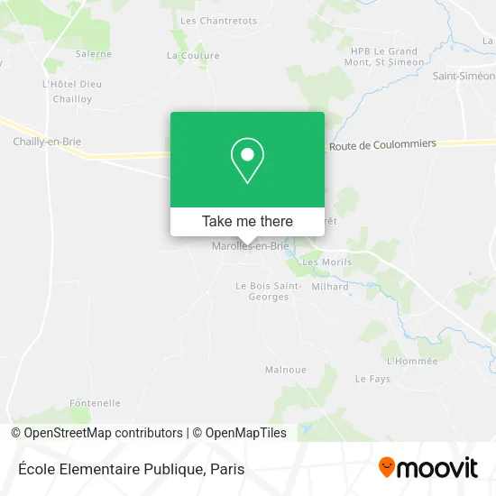 École Elementaire Publique map