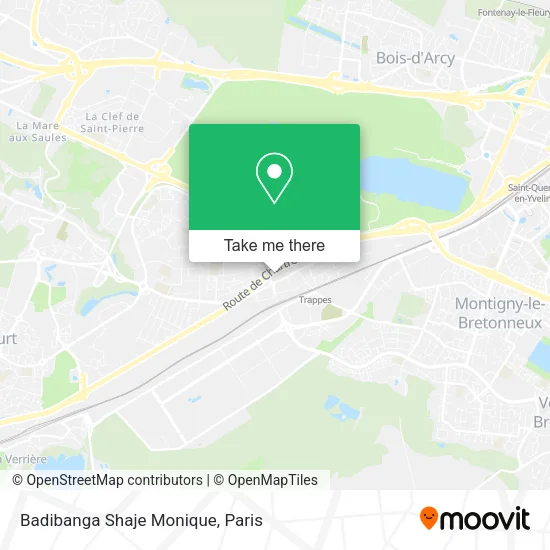 Badibanga Shaje Monique map