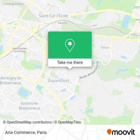 Aria Commerce map