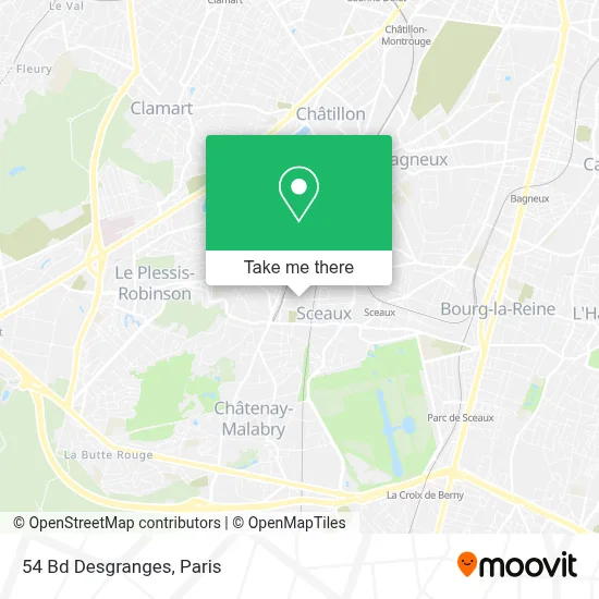 54 Bd Desgranges map