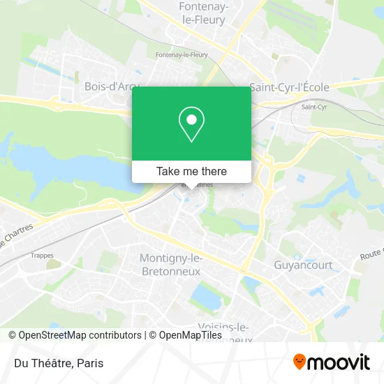 Du Théâtre map