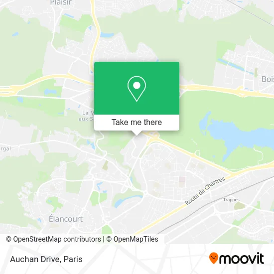 Auchan Drive map