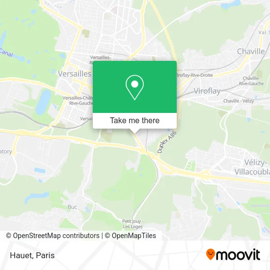 Hauet map