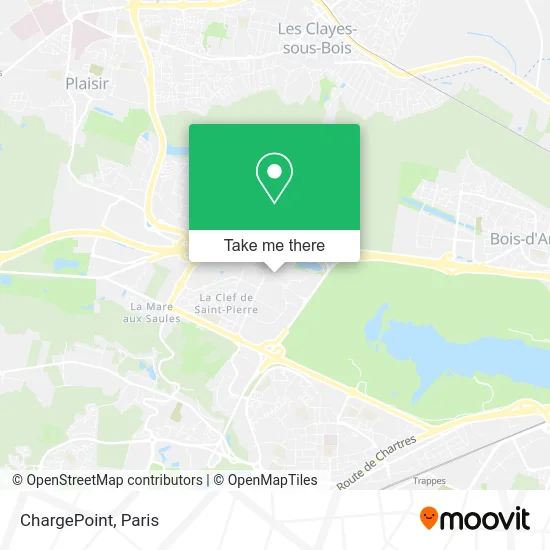 ChargePoint map