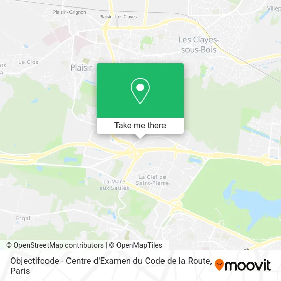 Objectifcode - Centre d'Examen du Code de la Route map