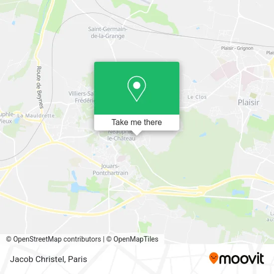 Jacob Christel map