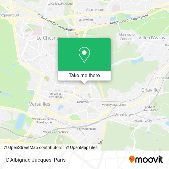 D'Albignac Jacques map