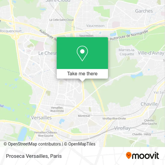 Proseca Versailles map