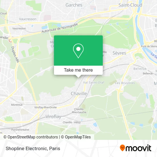 Shopline Electronic map