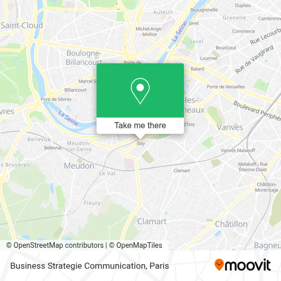 Business Strategie Communication map