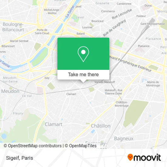 Sigeif map