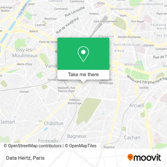 Data Hertz map