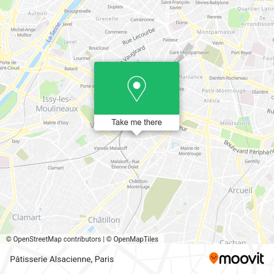 Pâtisserie Alsacienne map