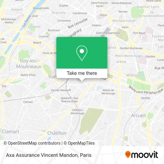 Axa Assurance Vincent Mandon map