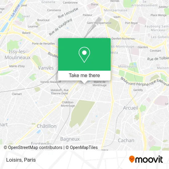 Loisirs map