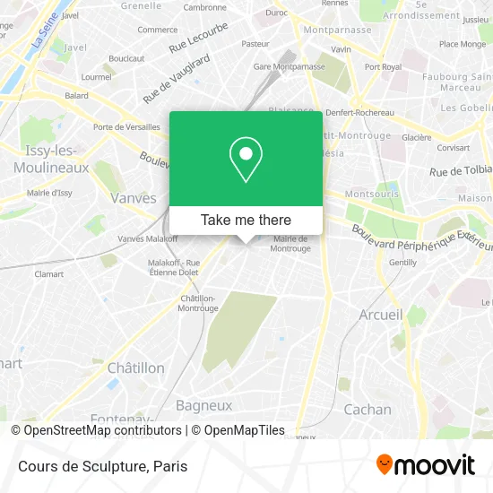 Cours de Sculpture map