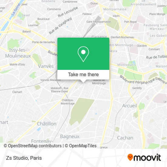 Zs Studio map