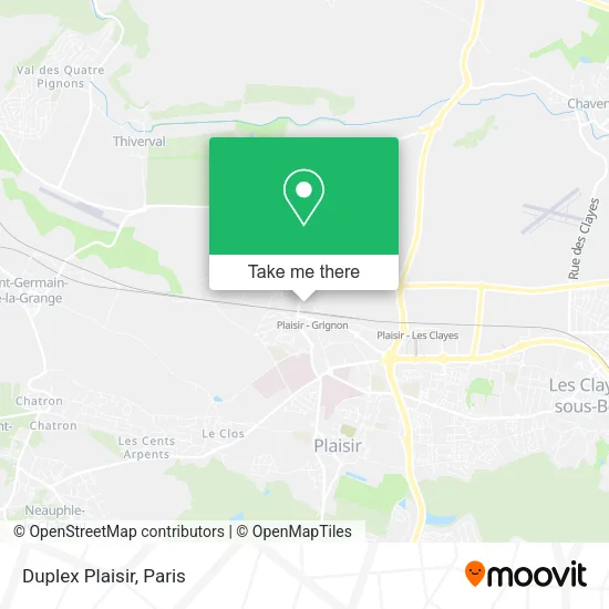 Duplex Plaisir map