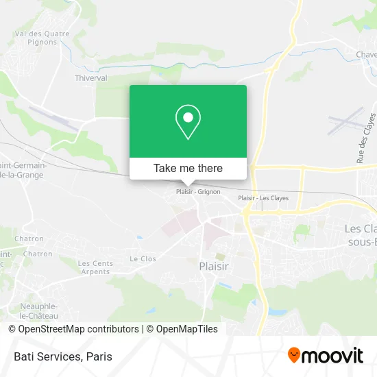 Bati Services map