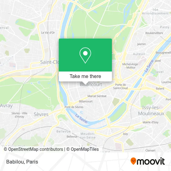 Babilou map